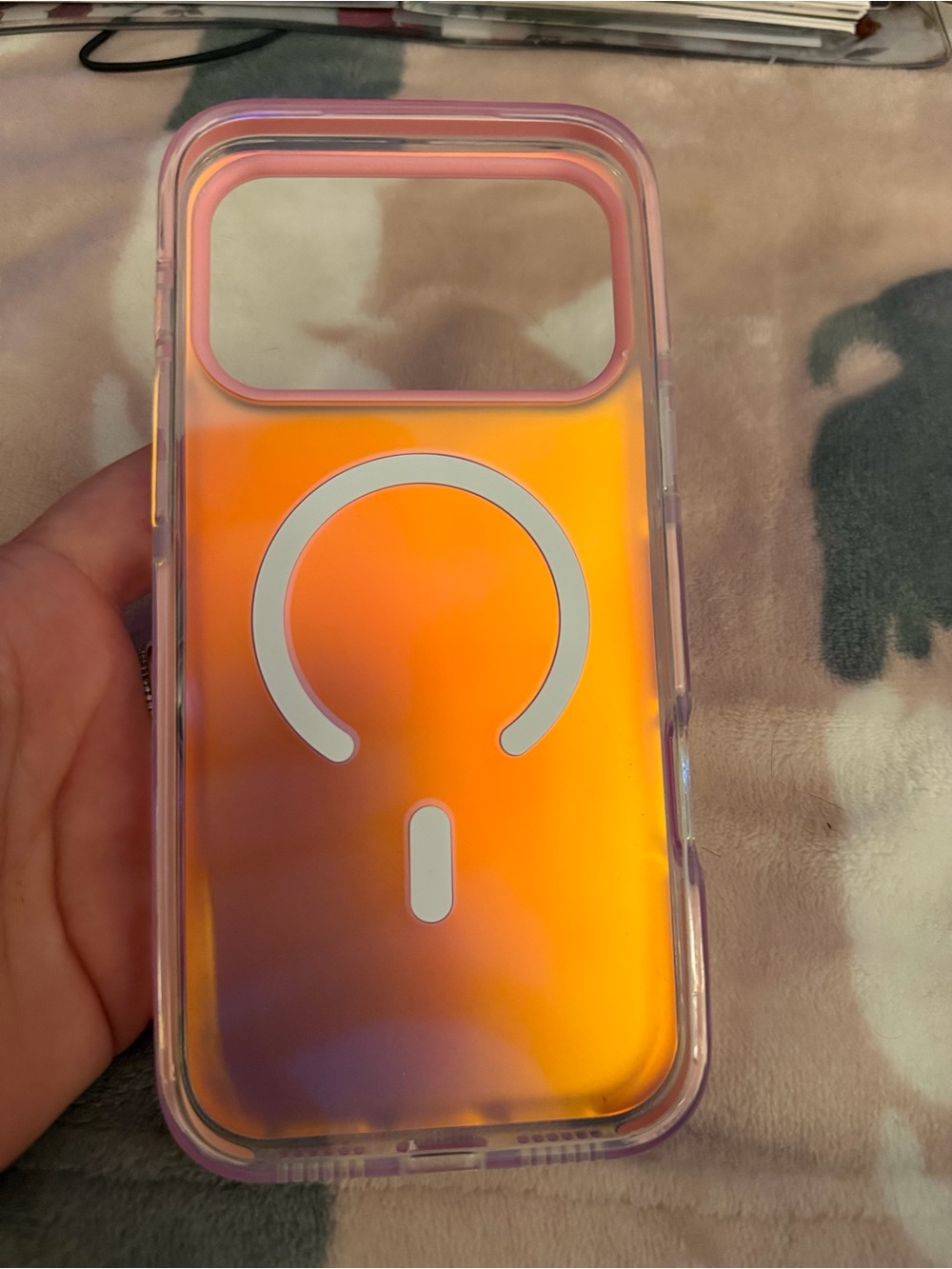 Pink Gradient MagSafe-Compatible Phone Case - Picture 2 of 2
